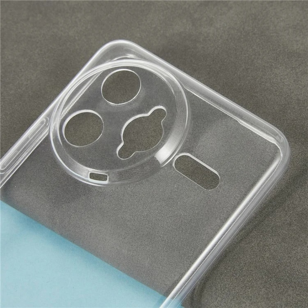 Průhledný gelový obal na Xiaomi Poco F7 Ultra - průhledný