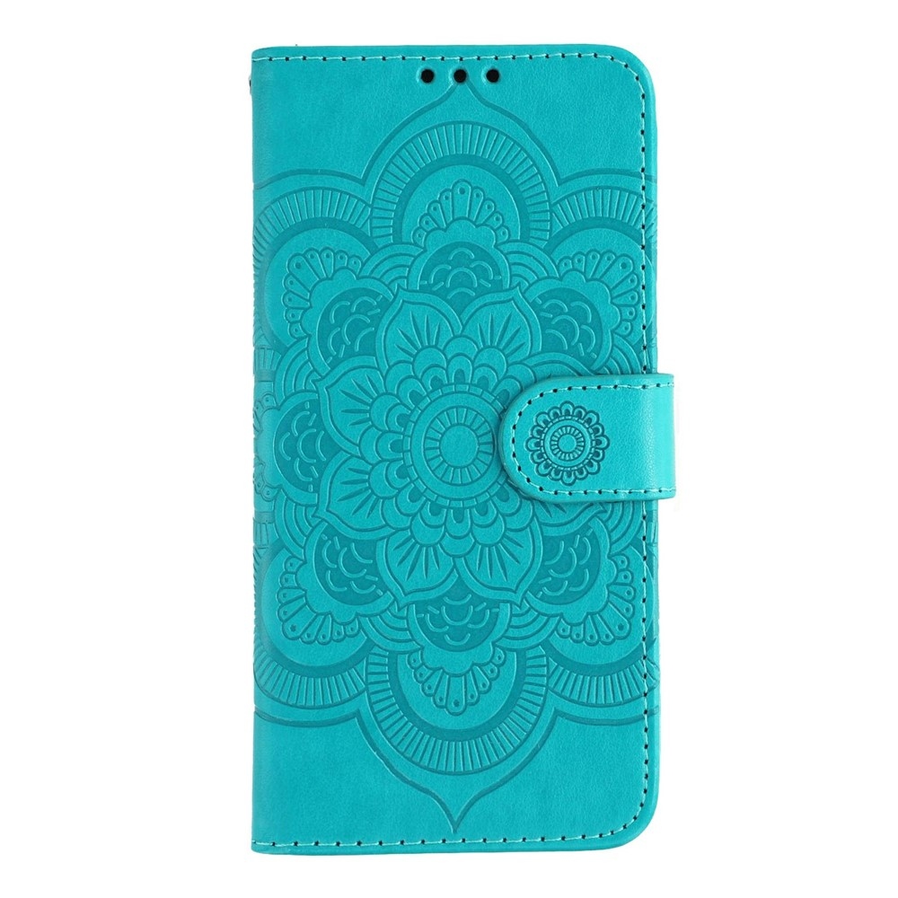 Mandala knížkové pouzdro na Xiaomi Redmi 15 5G - modré