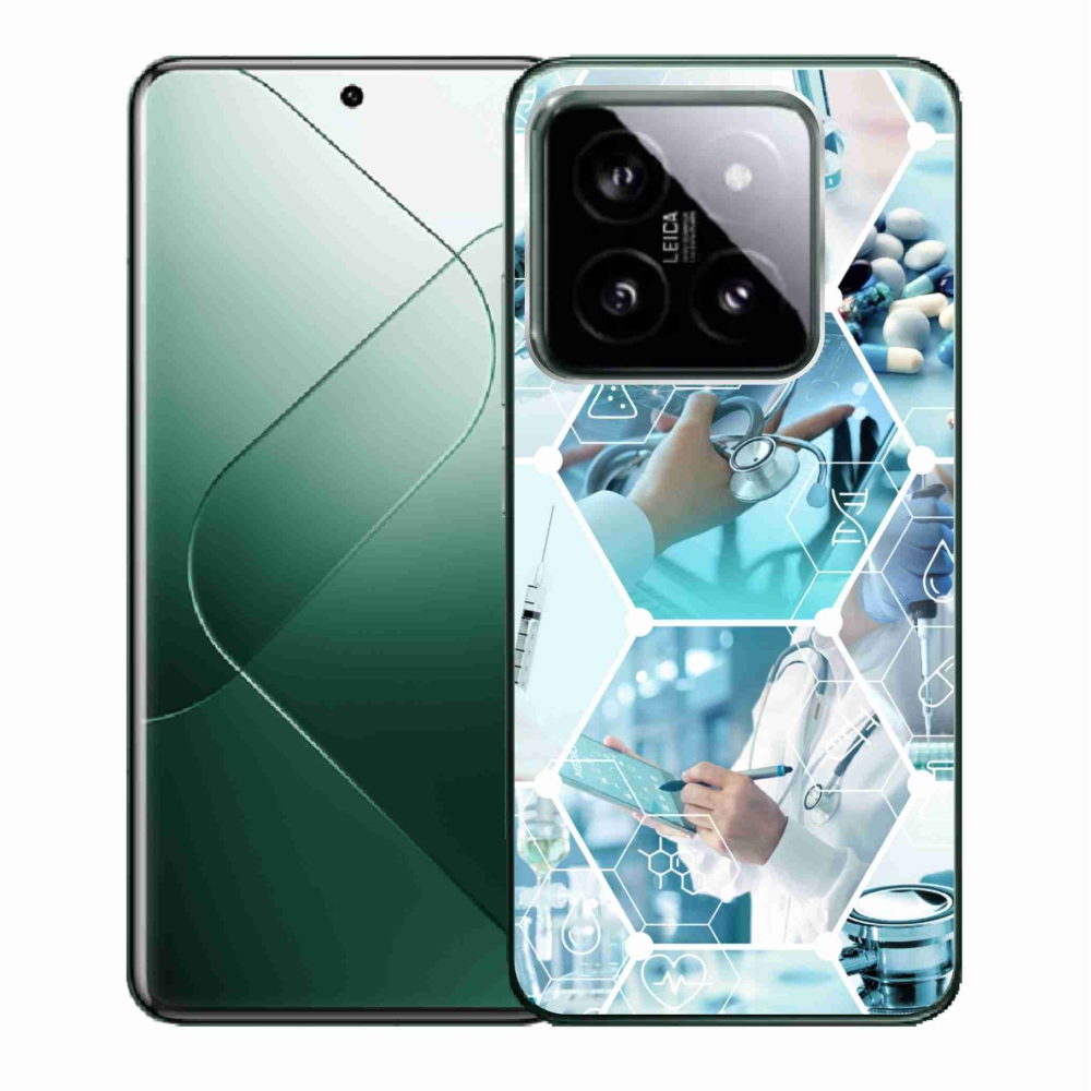 Gelový kryt mmCase na Xiaomi 14 - zdravotnictví