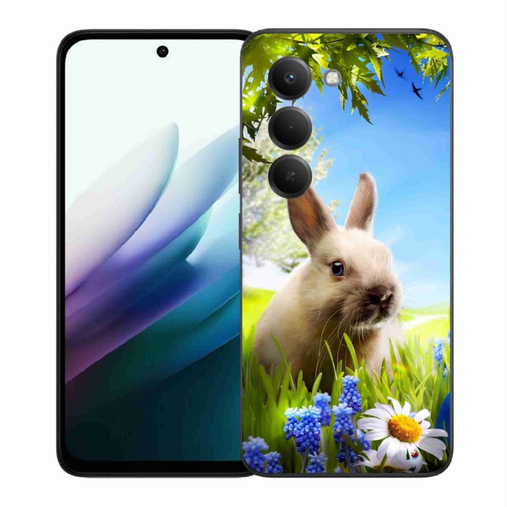 Gelový kryt mmCase na Xiaomi Redmi 15 4G/5G (171mm) - zajíček