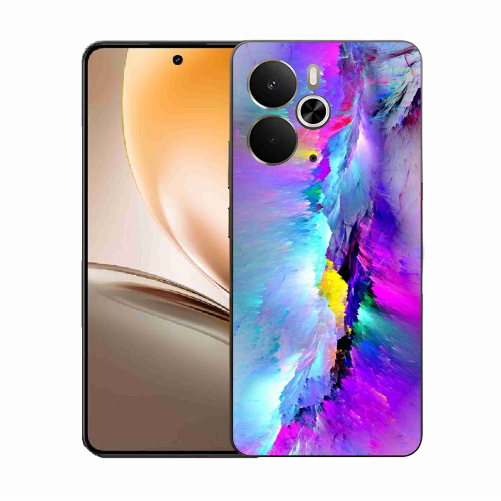 Gelový kryt mmCase na Realme 14 5G - abstrakt