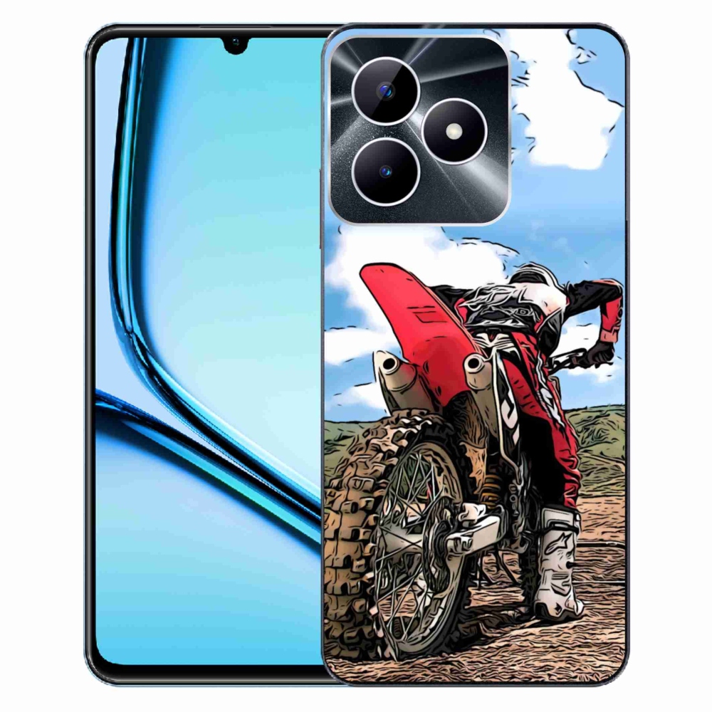 Gelový kryt mmCase na Realme Note 50 - moto