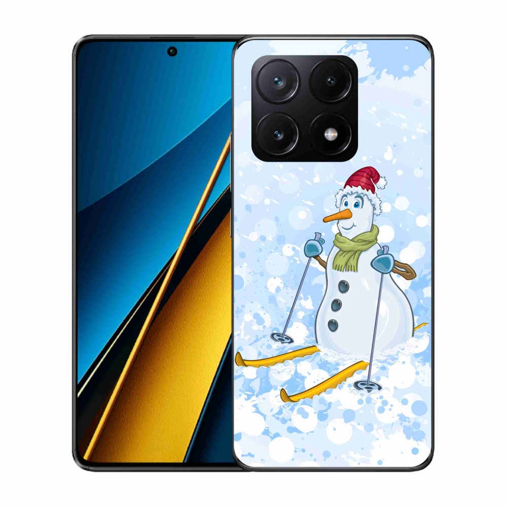 Gelový kryt mmCase na Xiaomi Poco X6 Pro 5G - sněhulák