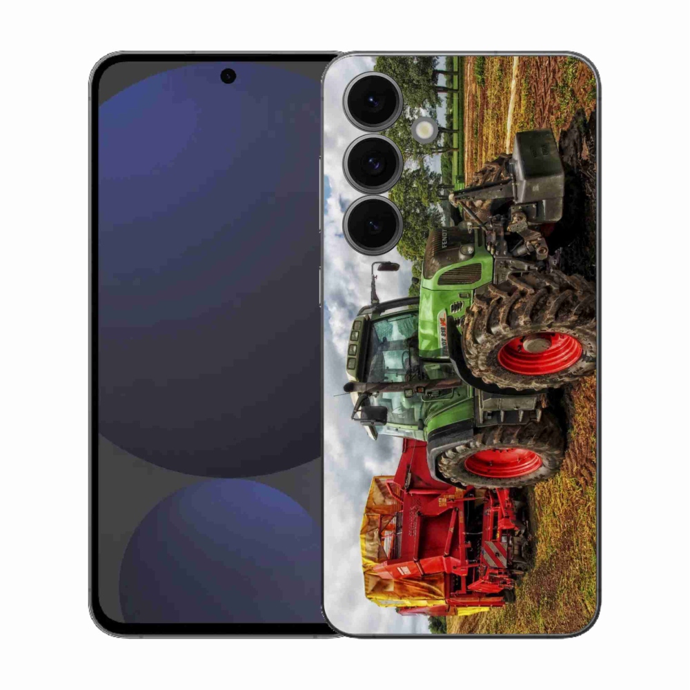Gelový kryt mmCase na Samsung Galaxy S25 FE - traktor 4