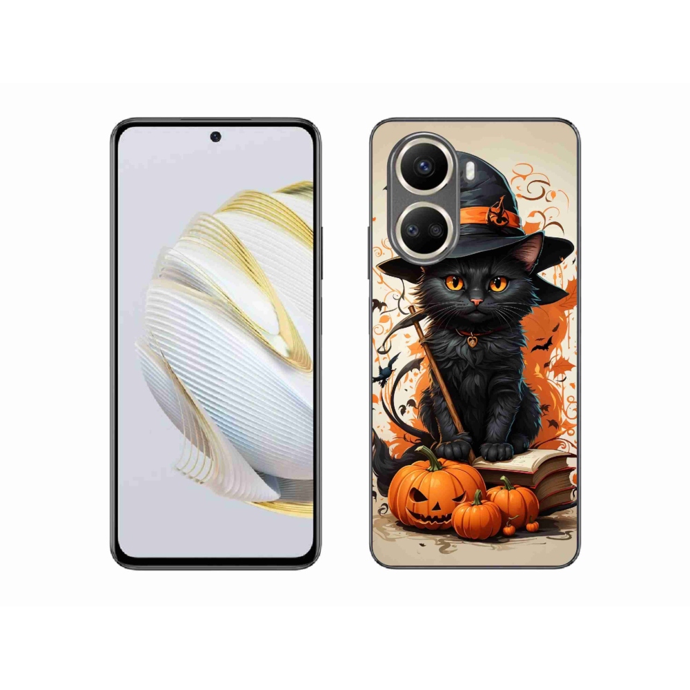 Gelový kryt mmCase na Huawei Nova 10 SE - kocour čaroděj