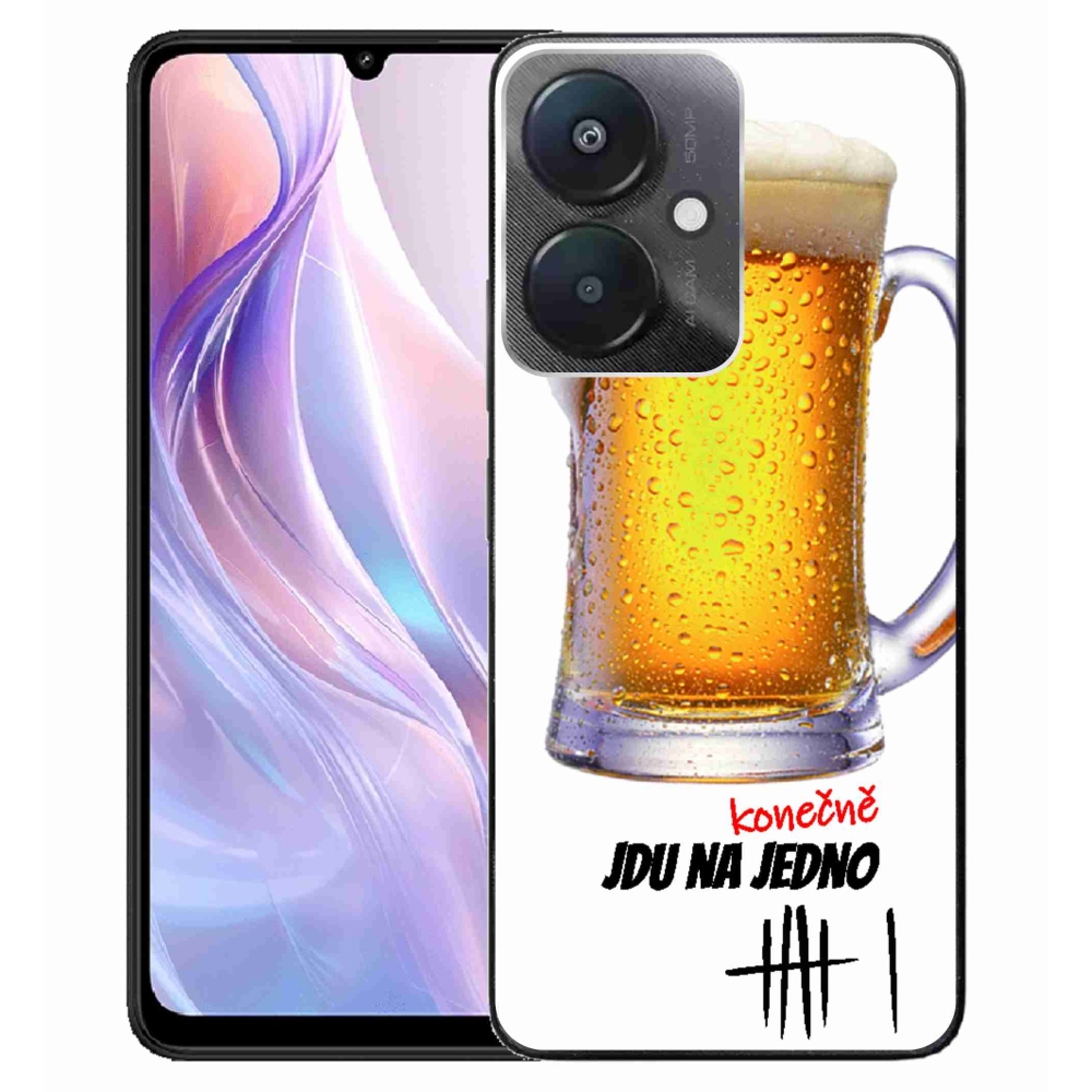 Gelový kryt mmCase na Xiaomi Redmi 13C 5G - jdu na jedno