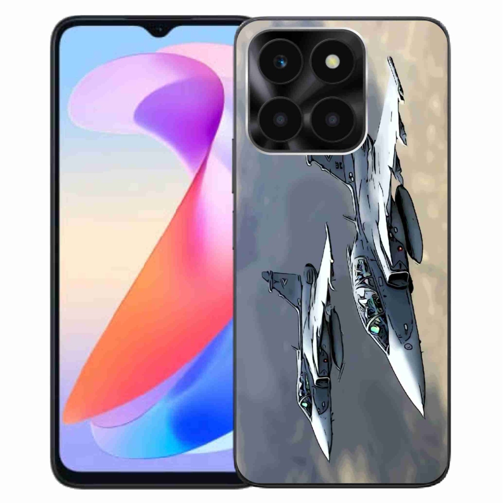 Gelový kryt mmCase na Honor X6a - stíhačky