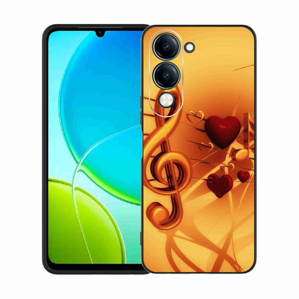 Gelový kryt mmCase na Vivo Y29s 5G - noty