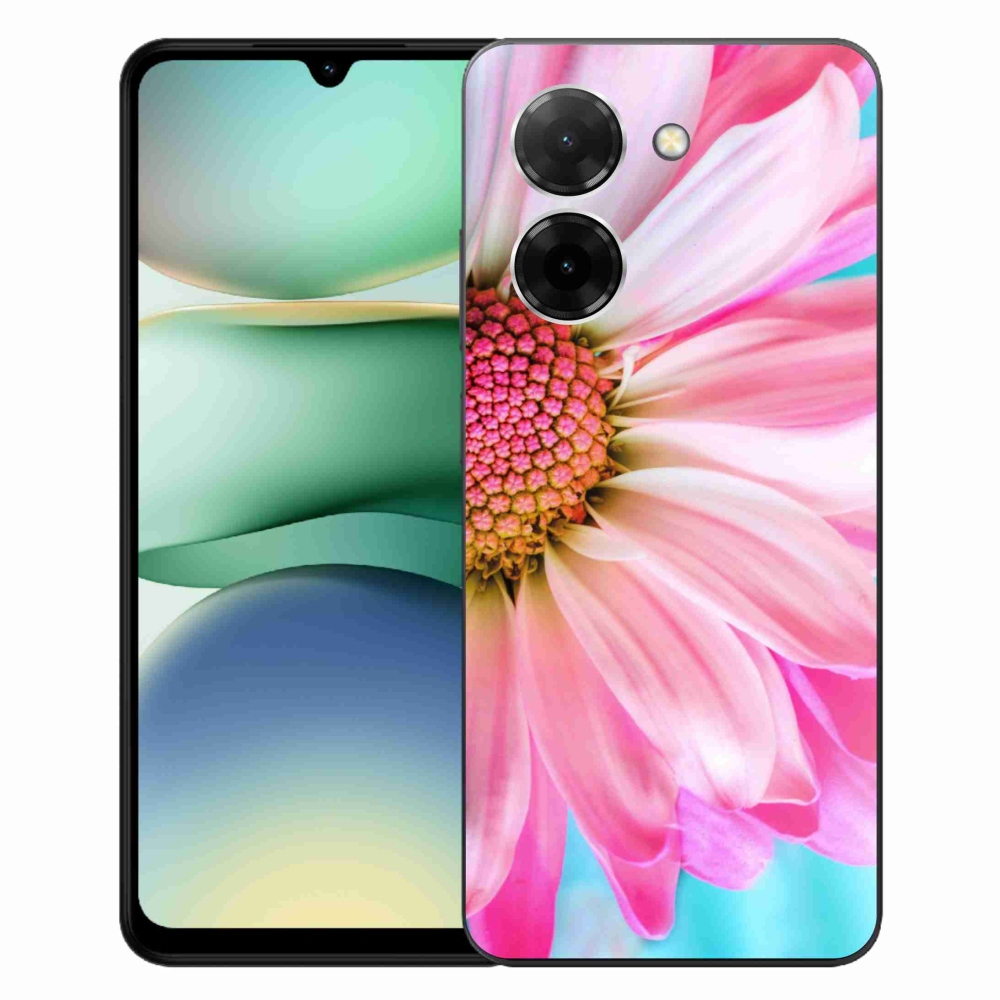 Gelový kryt mmCase na Xiaomi Redmi A5 (173.45x79.35x8.45mm) - růžová květina