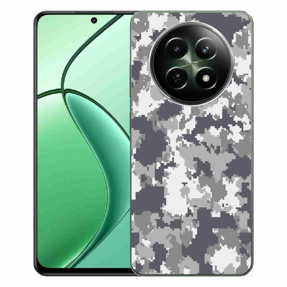 Gelový kryt mmCase na Realme 12 5G/12x 5G - maskáčový vzor 2