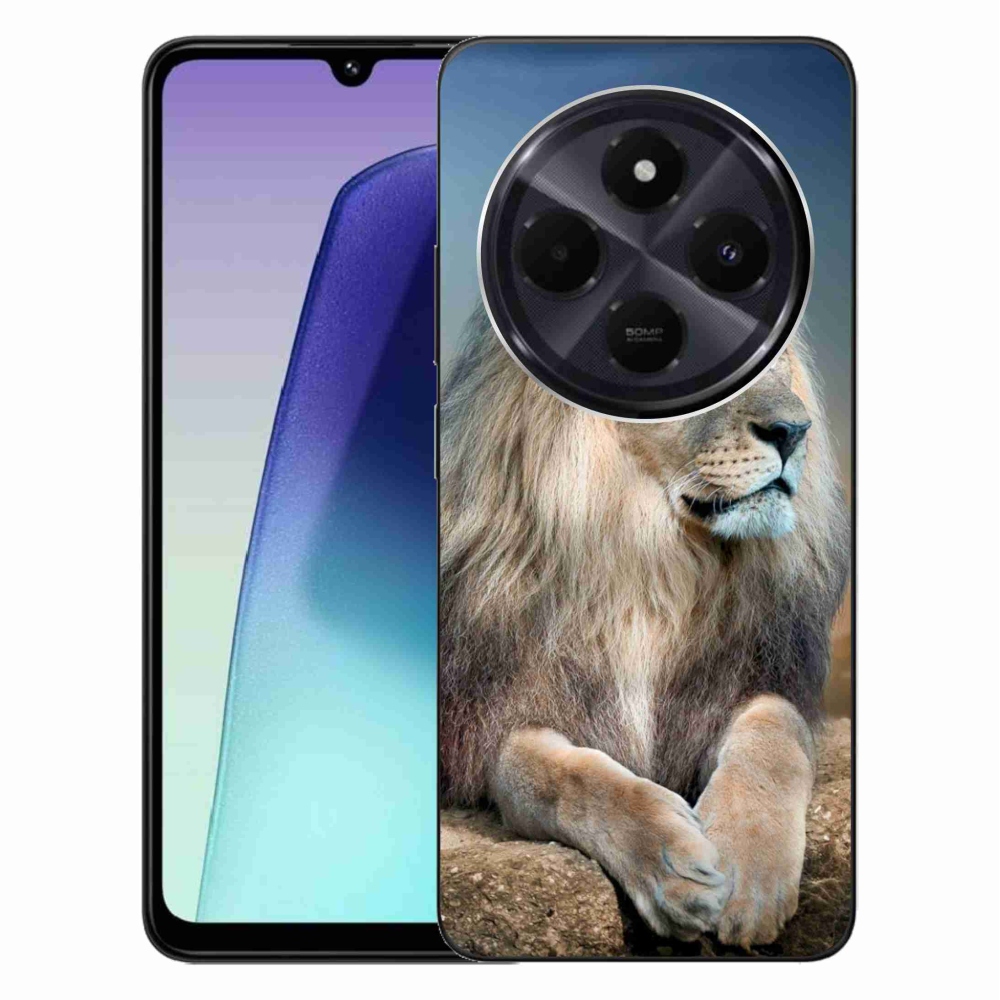 Gelový obal mmCase na Xiaomi Redmi 14C/Poco C75 - lev 1