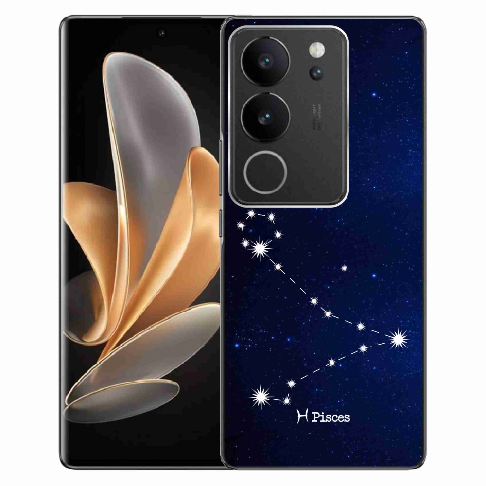 Gelový kryt mmCase na Vivo V29 5G - souhvězdí Ryby