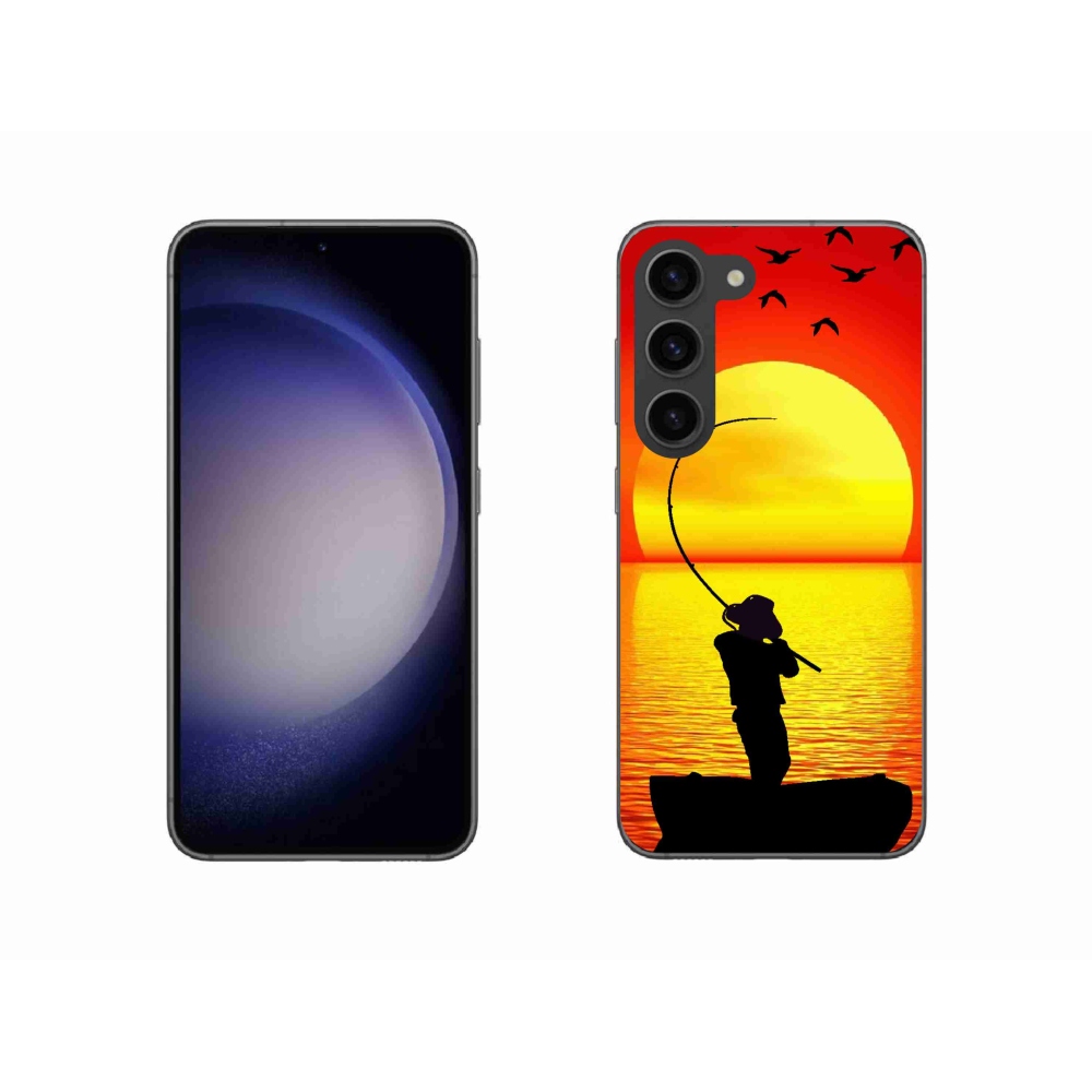 Gelový kryt mmCase na Samsung Galaxy S23 5G - rybaření