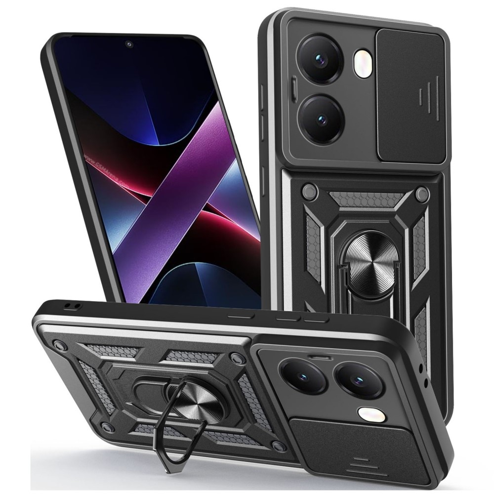 Slide odolný kryt na Xiaomi Poco X7 Pro 5G - černý