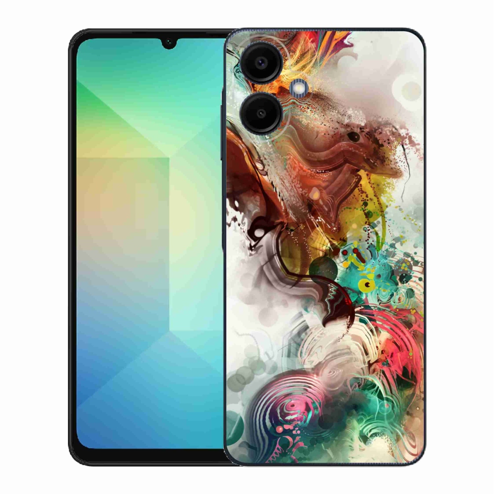 Gelový kryt mmCase na Samsung Galaxy A06 4G - abstrakt 1