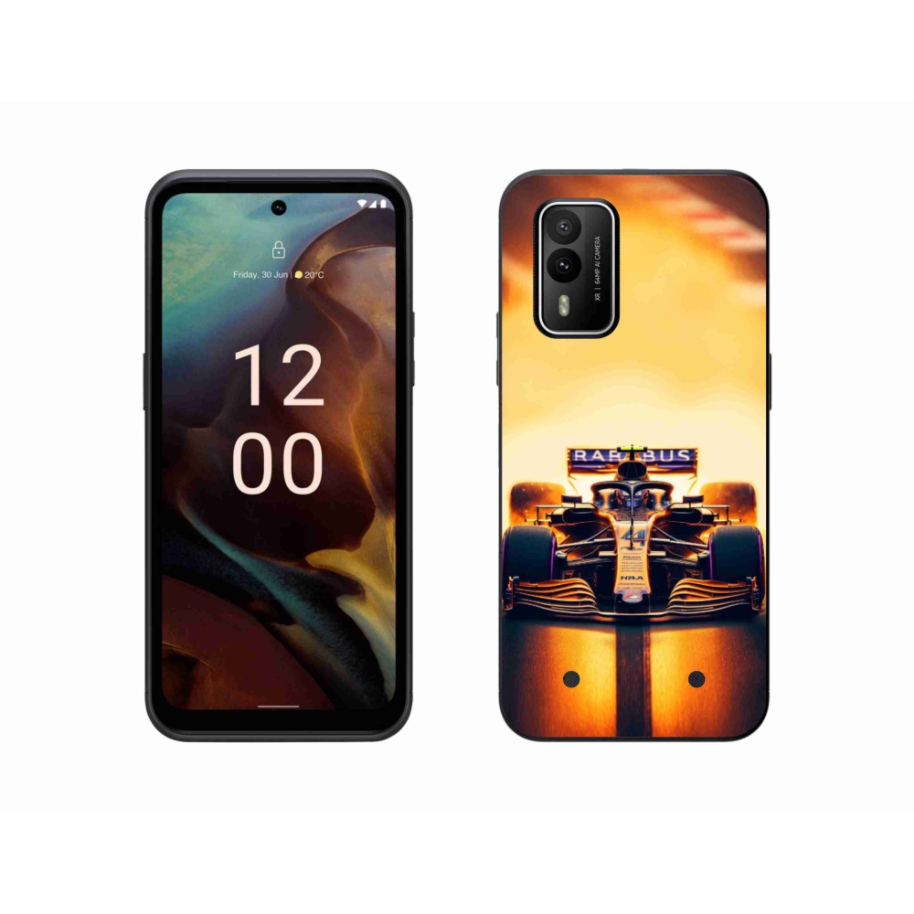 Gelový kryt mmCase na Nokia XR21 - formule