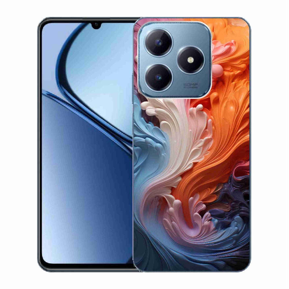 Gelový kryt mmCase na Realme C63 - abstraktní motiv 8
