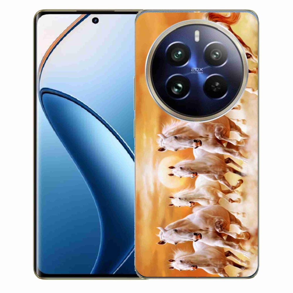 Gelový obal mmCase na Realme 12 Pro 5G/12 Pro+ 5G - koně 2