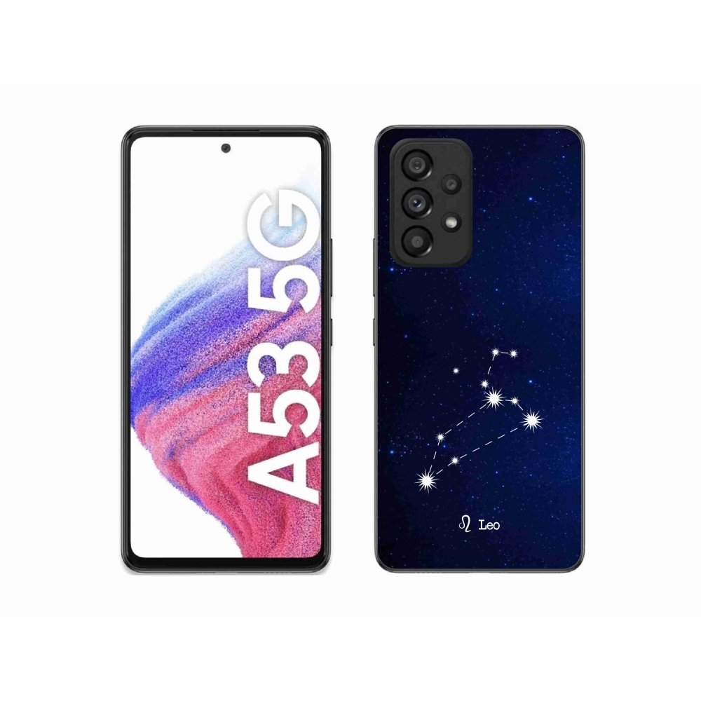 Gelový kryt mmCase na Samsung Galaxy A53 5G - souhvězdí Lva