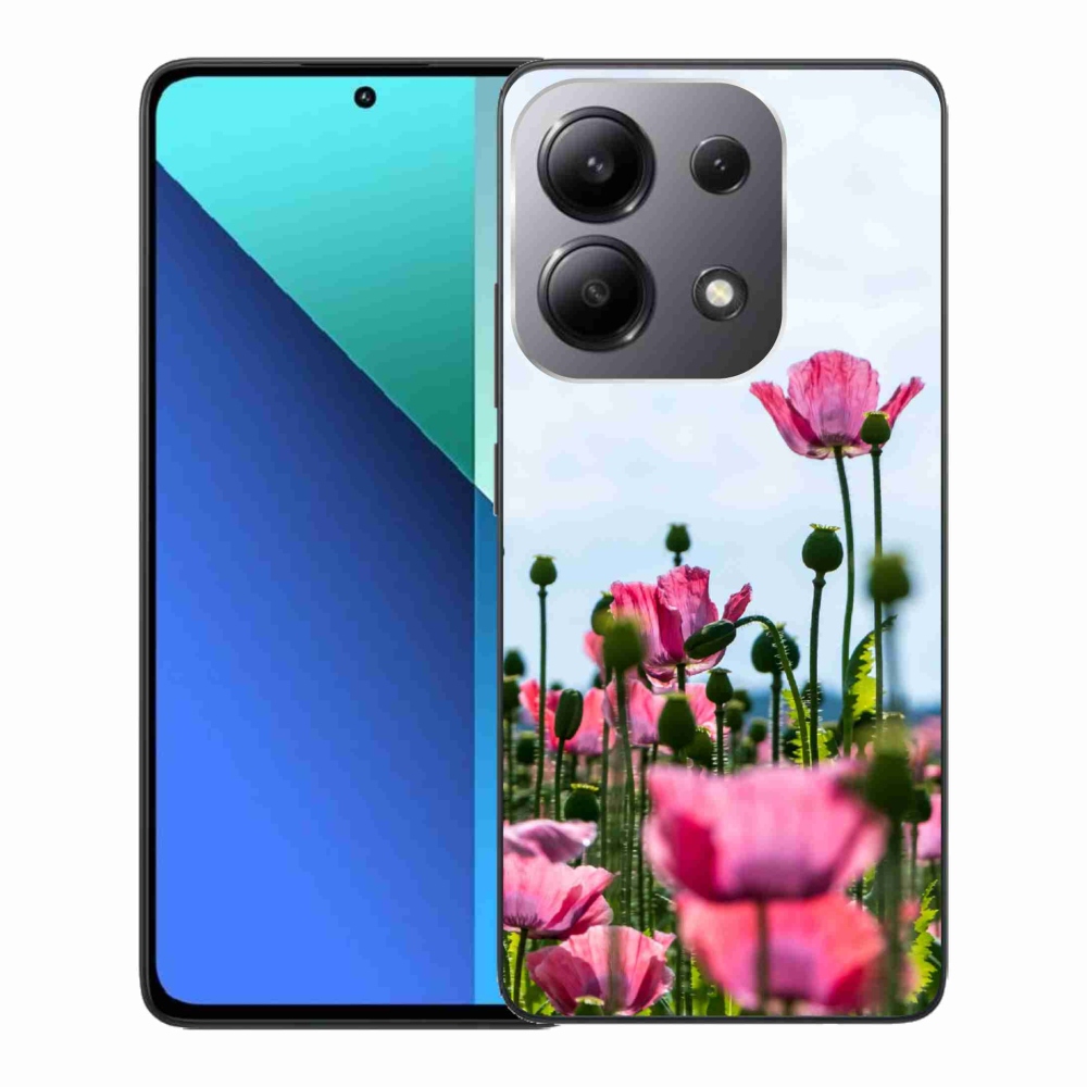 Gelový kryt mmCase na Xiaomi Redmi Note 13 - vlčí mák