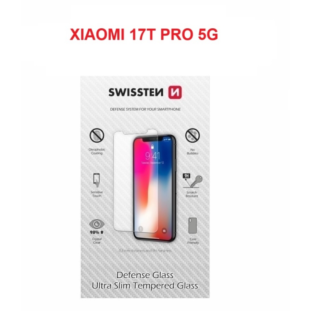 2.5D Swissten tvrzené sklo na Xiaomi 17T Pro
