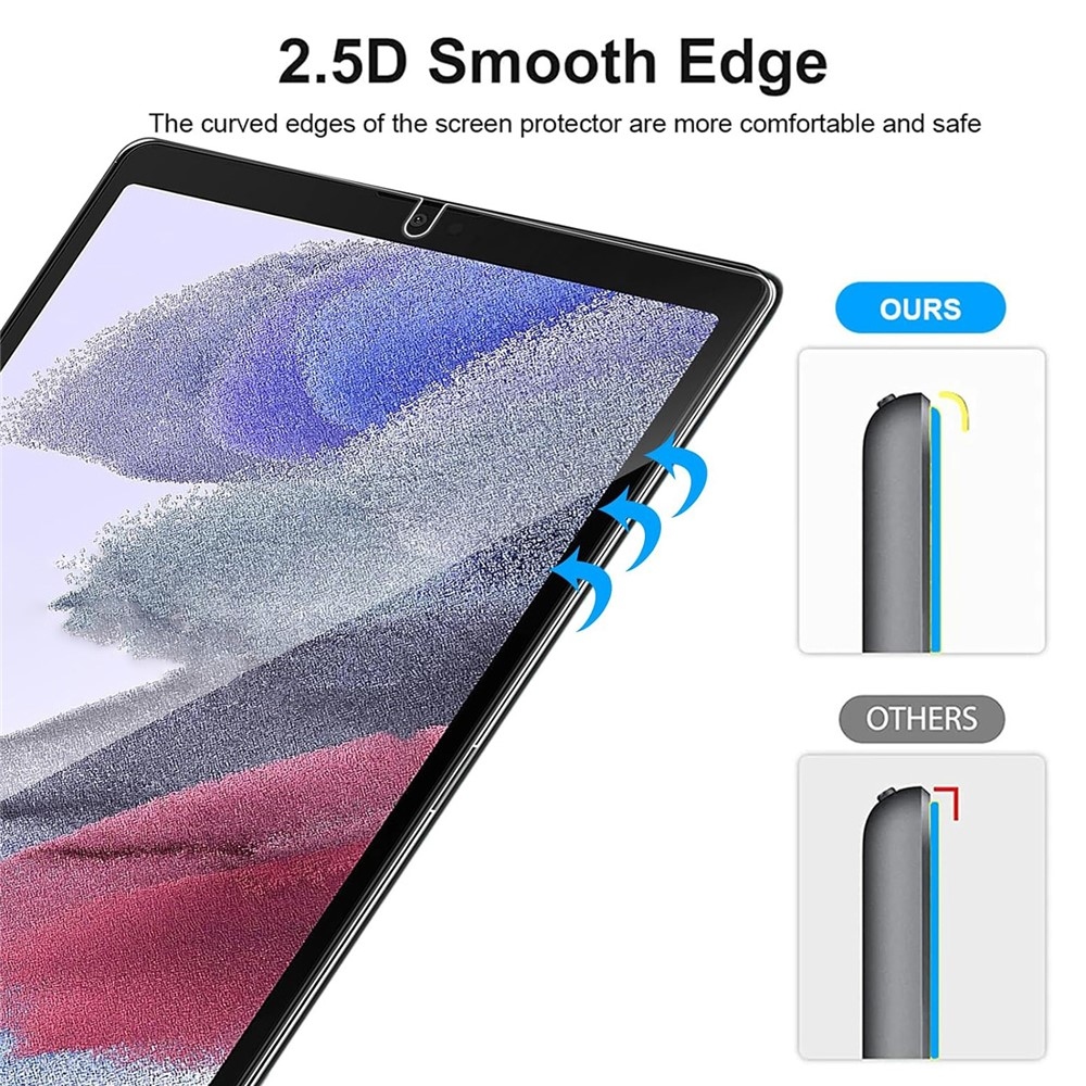 2.5D tvrzené sklo na tablet Samsung Galaxy Tab A11/Tab A9 - 2ks