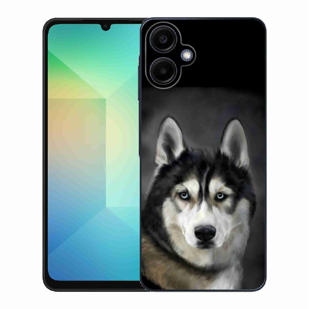 Gelový kryt mmCase na Samsung Galaxy A06 4G - husky