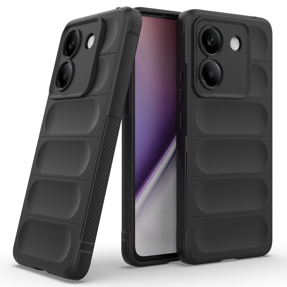 Rugg odolný gelový obal na Xiaomi Poco M7 Pro 5G - černý