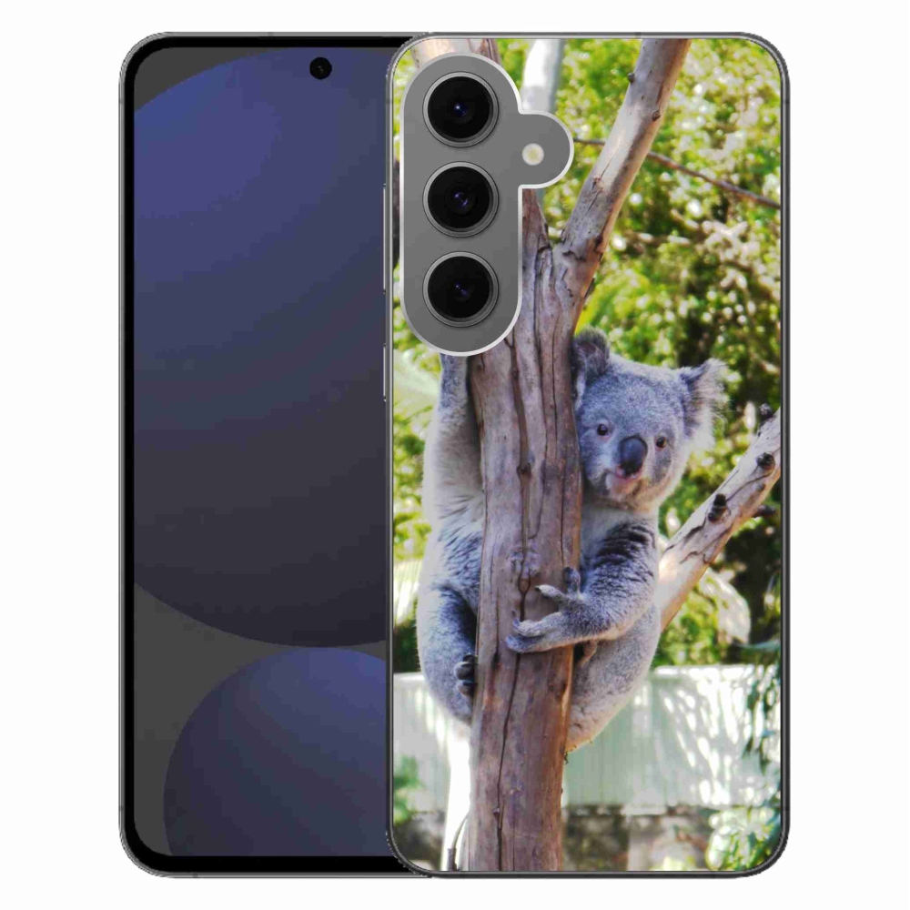 Gelový kryt mmCase na Samsung Galaxy S24 FE - koala