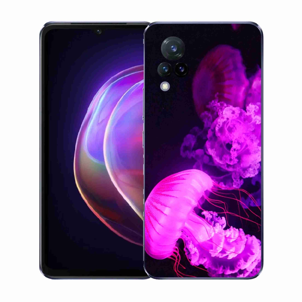 Gelový kryt mmCase na Vivo V21 4G/5G - medúza 1