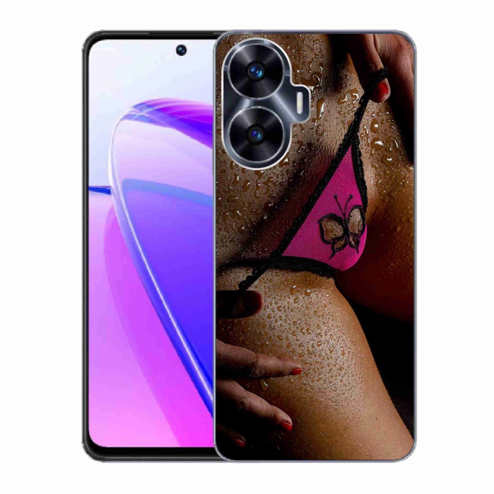 Gelový kryt mmCase na Realme C55 - sexy žena