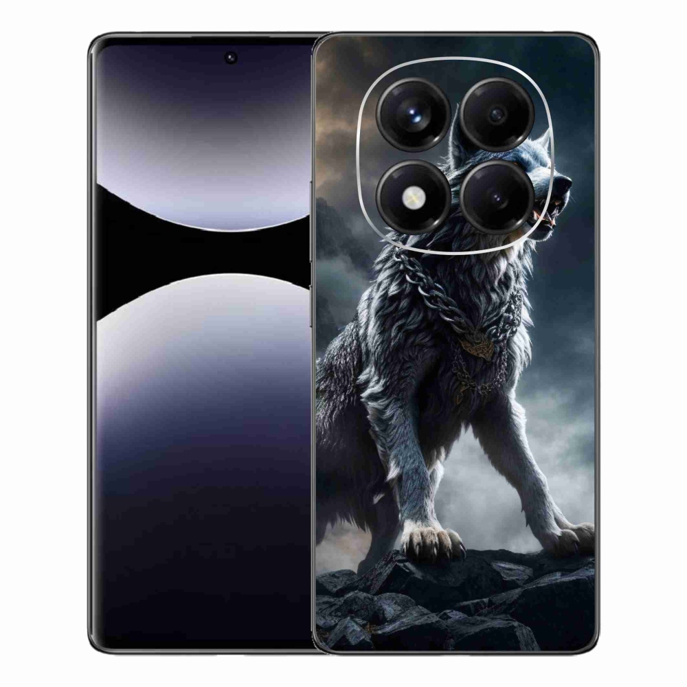 Gelový kryt mmCase na Xiaomi Redmi Note 14 Pro - vlk 1