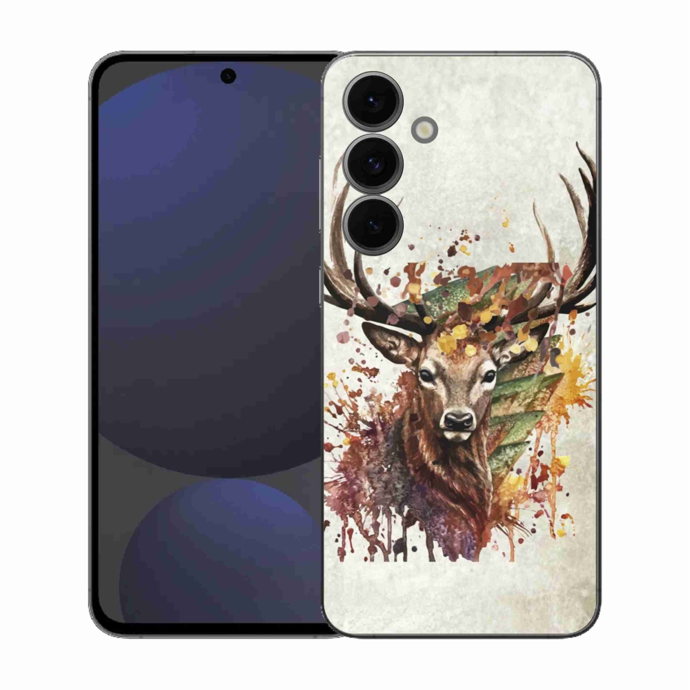 Gelový kryt mmCase na Samsung Galaxy S25 FE - jelen 1