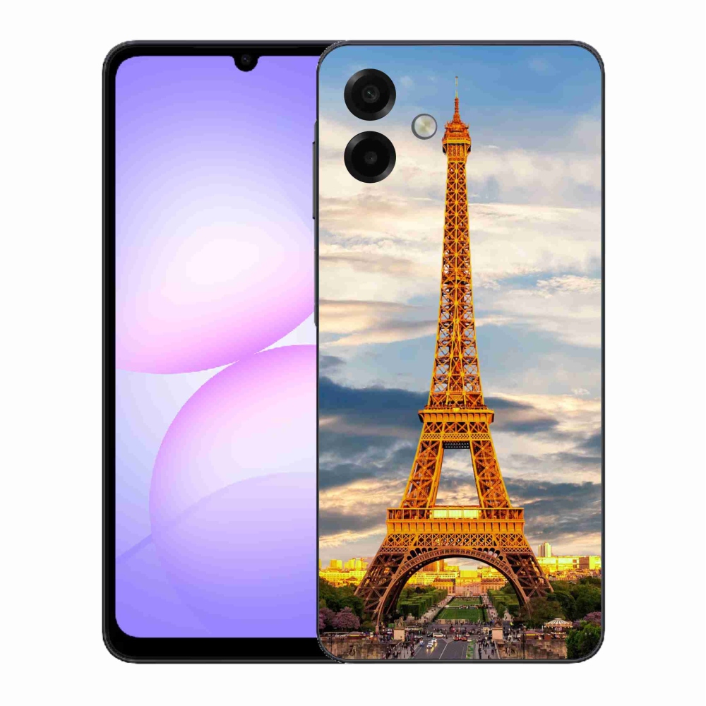 Gelový kryt mmCase na Samsung Galaxy A07 4G - eiffelova věž 3