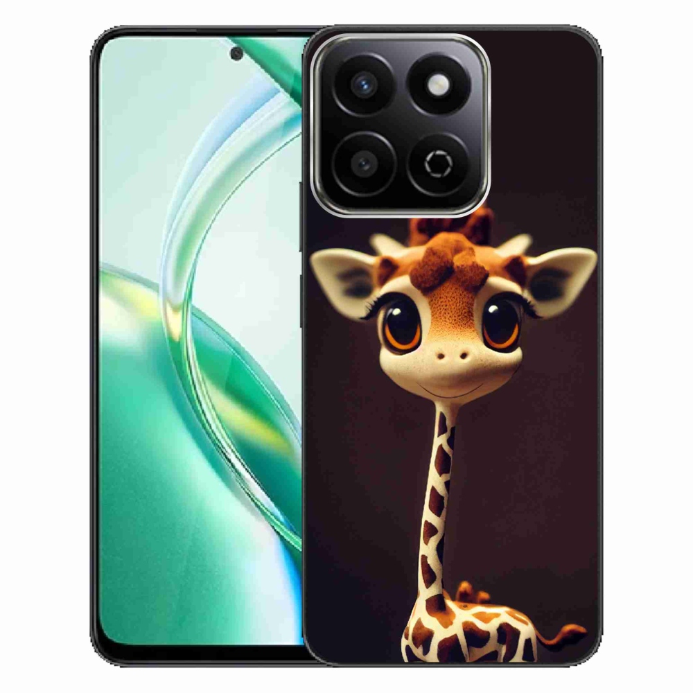 Gelový kryt mmCase na Honor 200 Smart 5G - malá žirafa