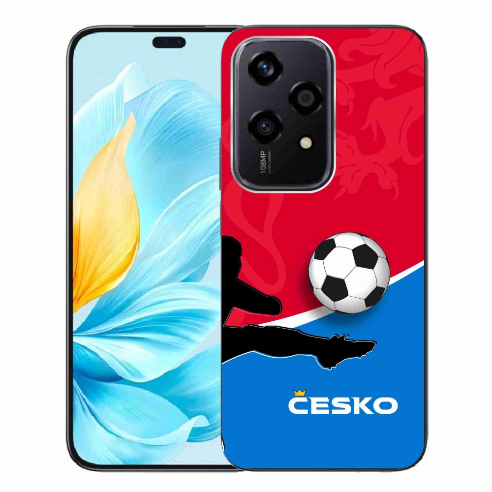 Gelový kryt mmCase na Honor 200 Lite 5G - fotbal Česko 2