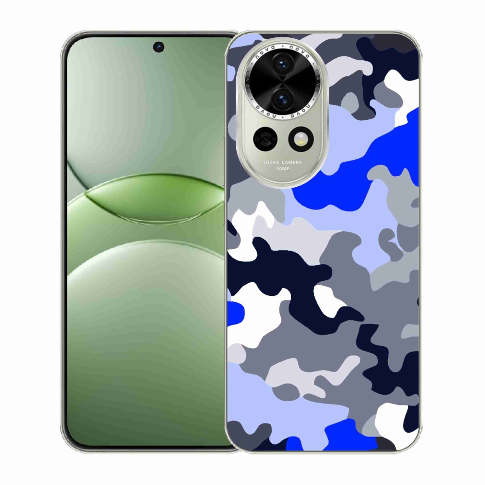 Gelový kryt mmCase na Huawei Nova 13 5G - maskáčový vzor 8