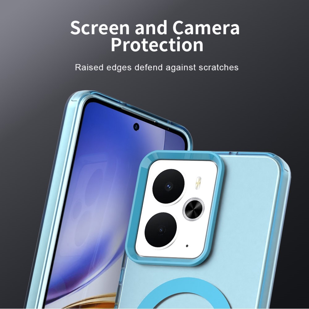 Candy gelový obal s MagSafe na Realme 14 5G - modrý