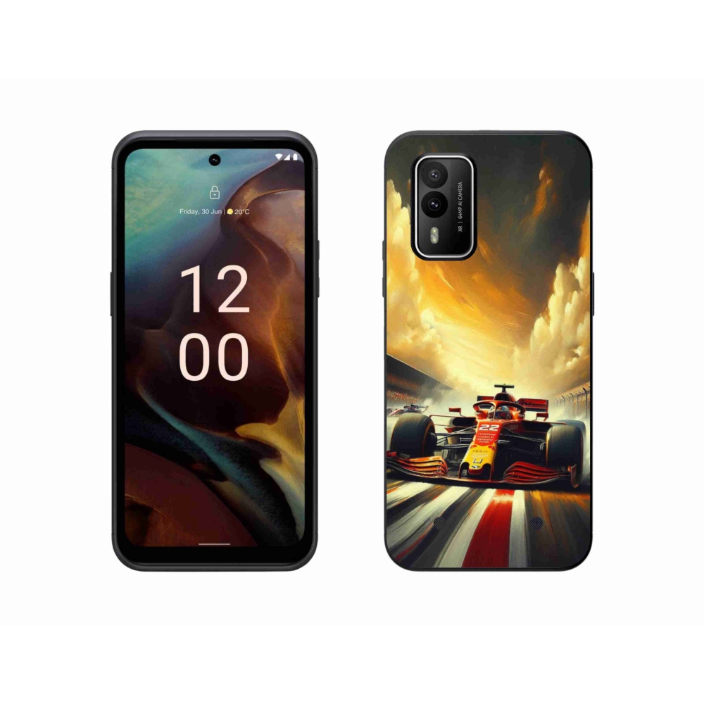 Gelový kryt mmCase na Nokia XR21 - formule 2