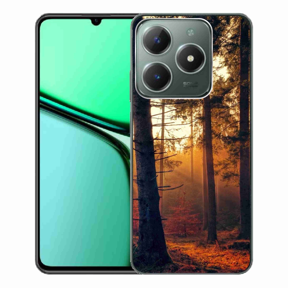Gelový obal mmCase na Realme C61 - les