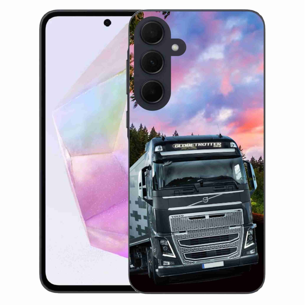 Gelový kryt mmCase na Samsung Galaxy A35 5G - kamion 2