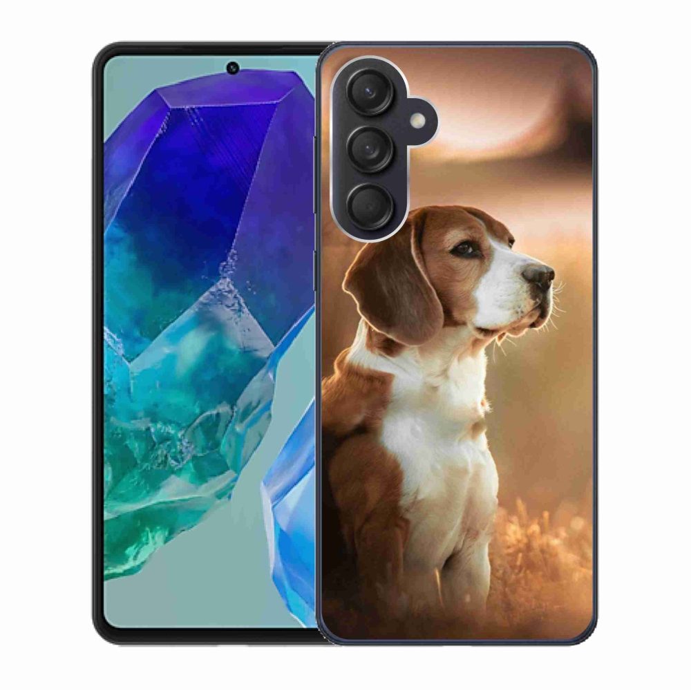 Gelový kryt mmCase na Samsung Galaxy M55 5G - bígl