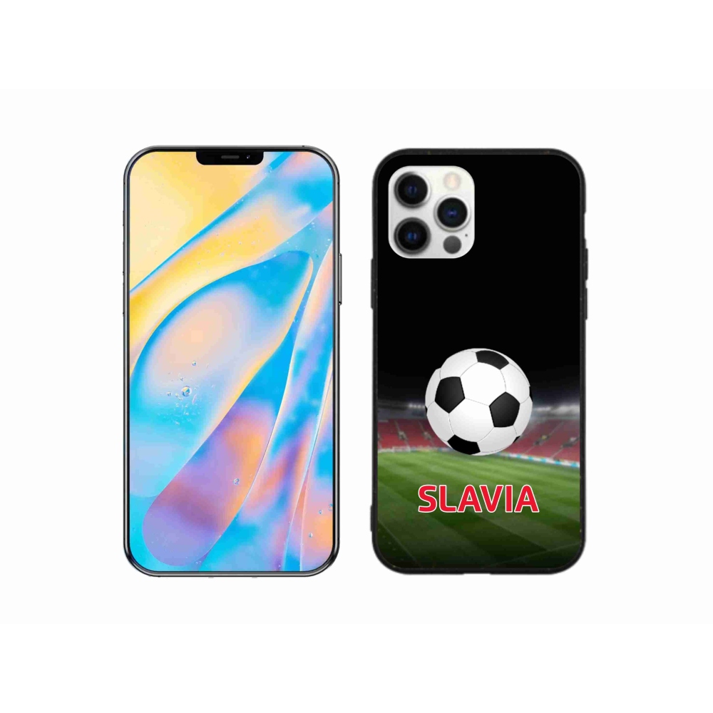 Gelový kryt mmCase na iPhone 12 Pro - slavia 1