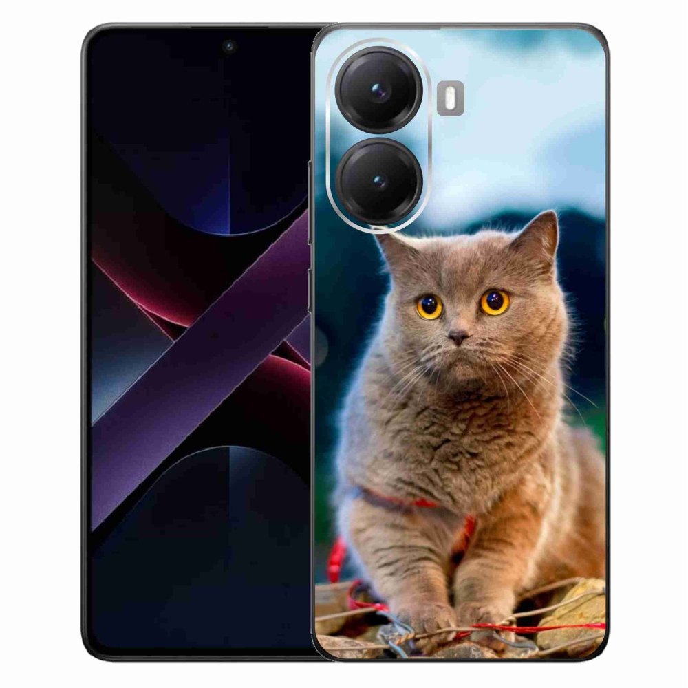 Gelový kryt mmCase na Xiaomi Poco X7 Pro 5G - britská modrá 2