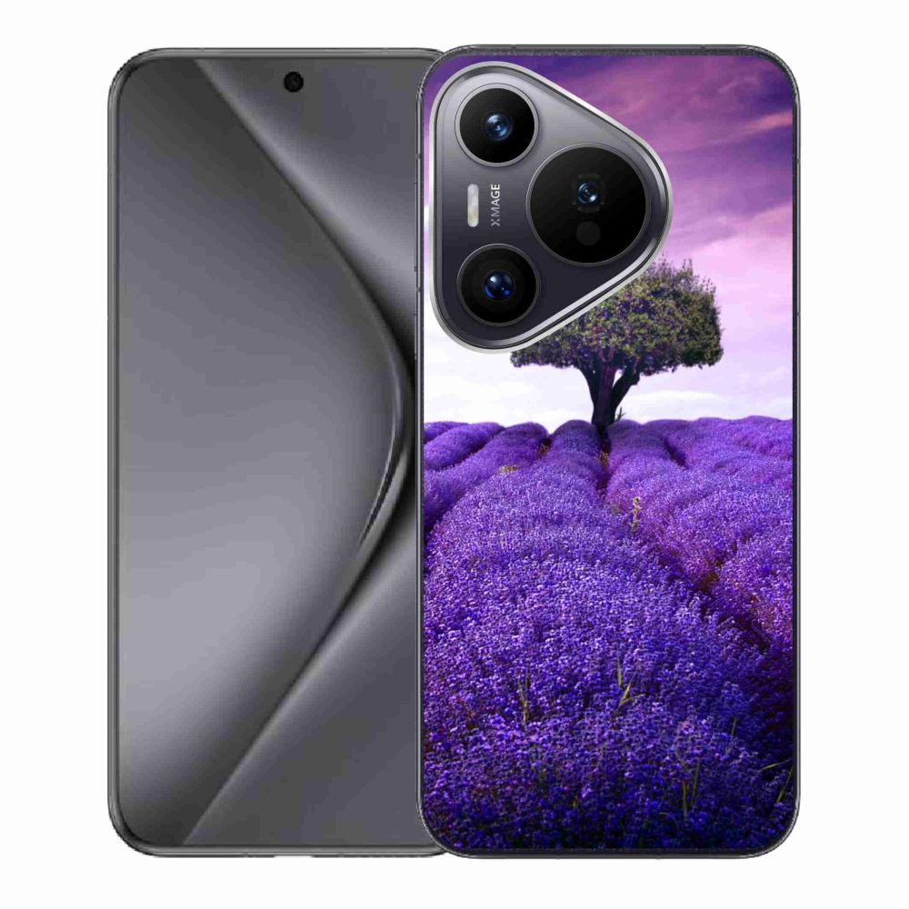 Gelový kryt mmCase na Huawei Pura 70 - levandulová louka