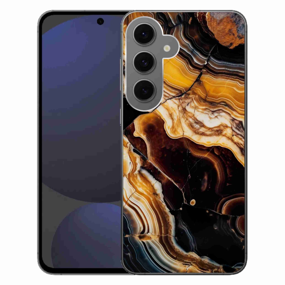 Gelový kryt mmCase na Samsung Galaxy S24 FE - abstraktní motiv 26