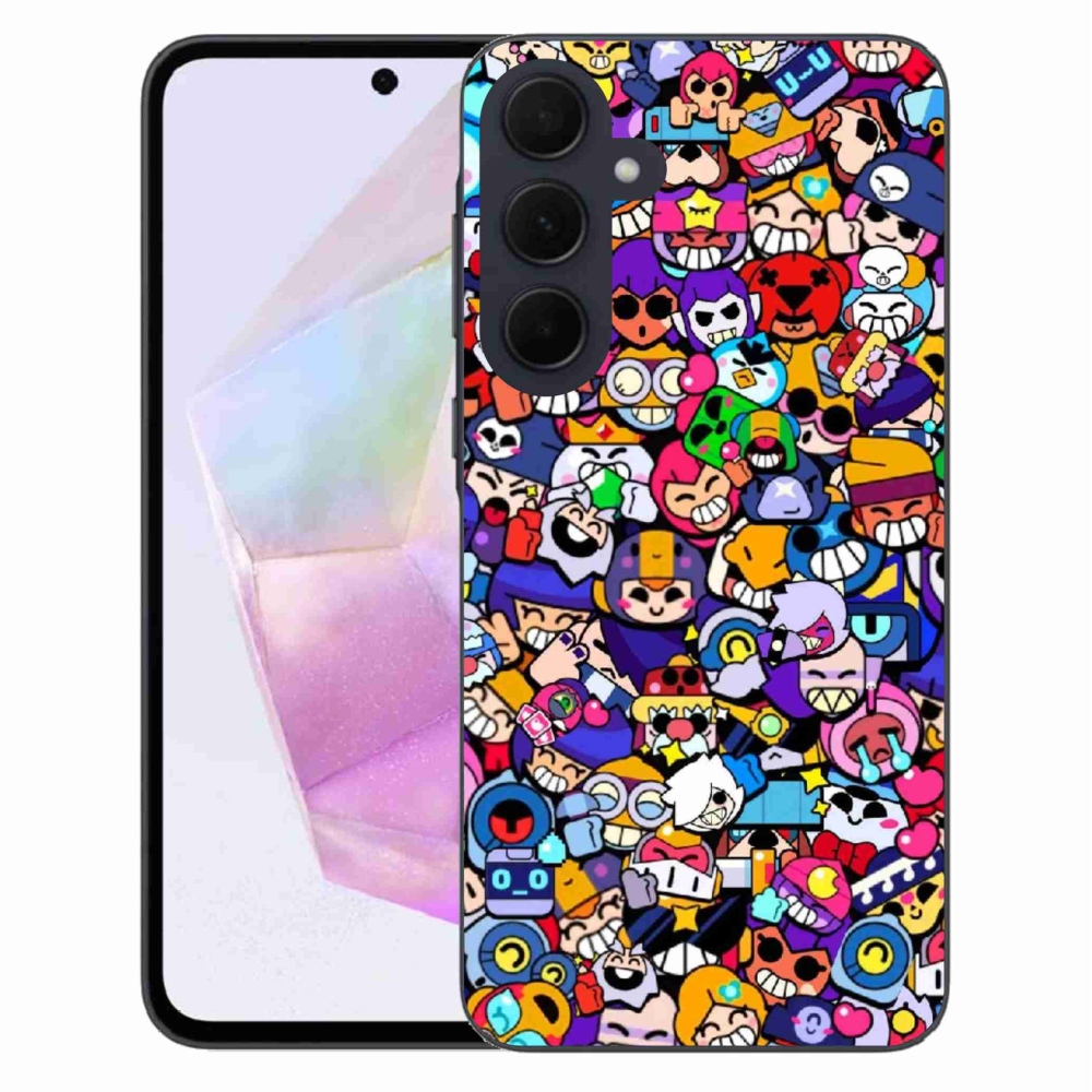 Gelový kryt mmCase na Samsung Galaxy A35 5G - brawl stars 2