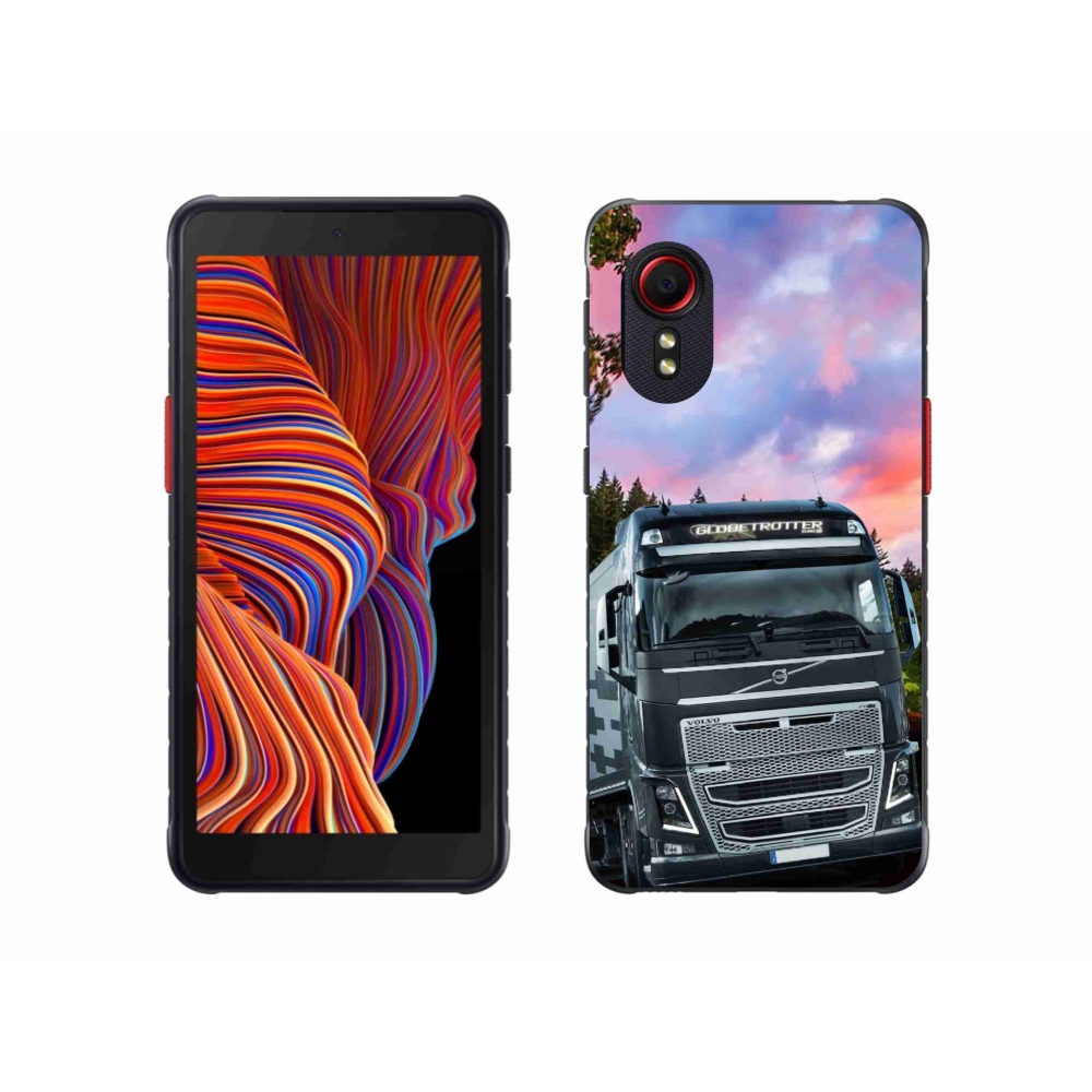 Gelový kryt mmCase na Samsung Galaxy Xcover 5 - kamion 2