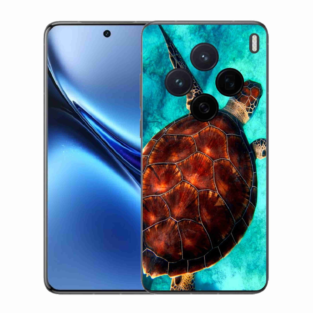 Gelový kryt mmCase na Vivo X200 5G - želva