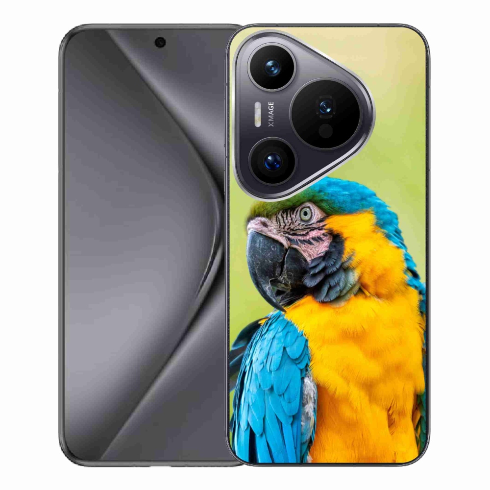 Gelový obal mmCase na Huawei Pura 70 Pro - papoušek ara 2